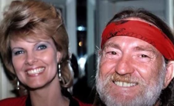 Connie Koepke and Willie Nelson when they were together